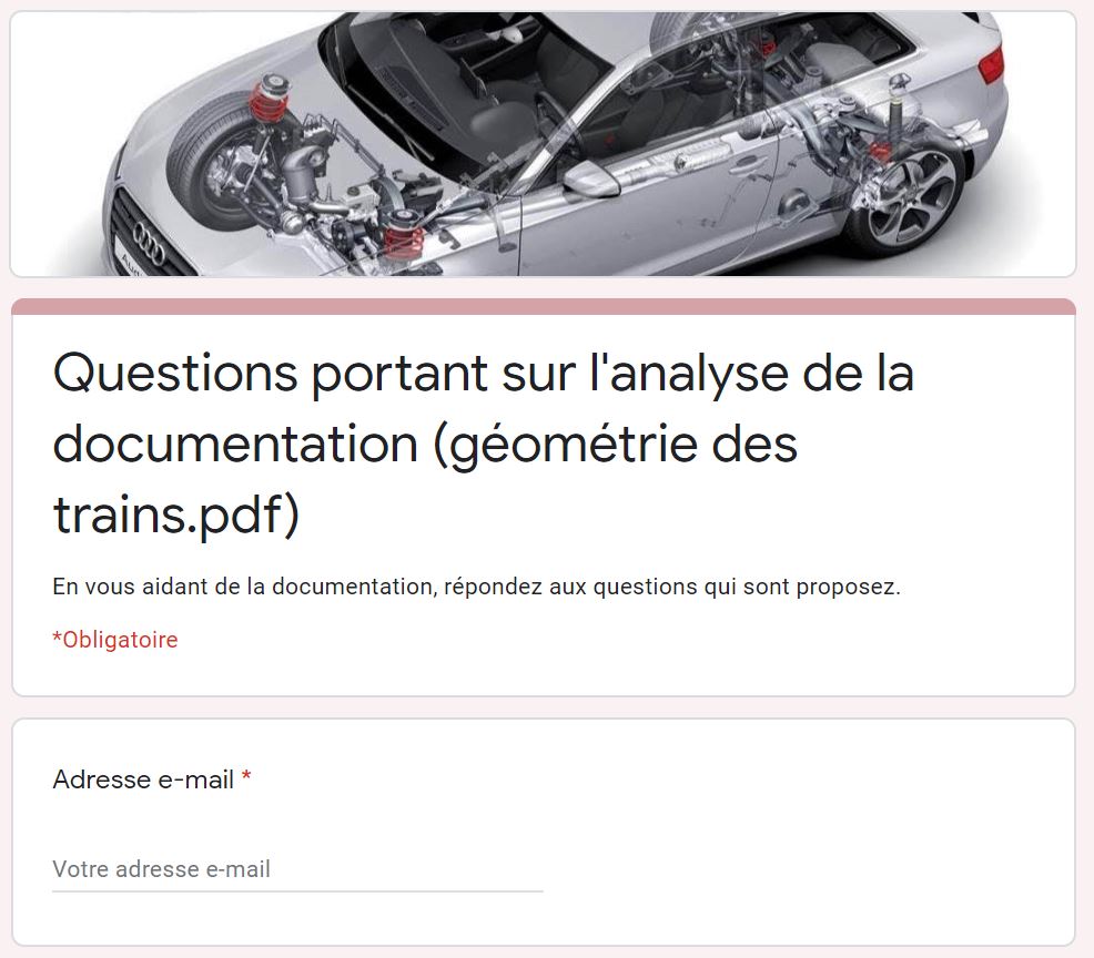 Questionnaire Réponses